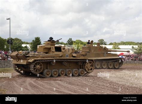 Tiger 1 And Panzer Iii Bovington Tankfest 2014 Stock Photo Alamy