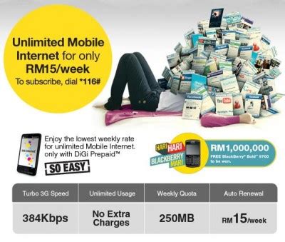 Enjoy over 100gb & unlimited calls from rm50/month. DiGi Prepaid Internet Unlimited 15 weekly data plan ...