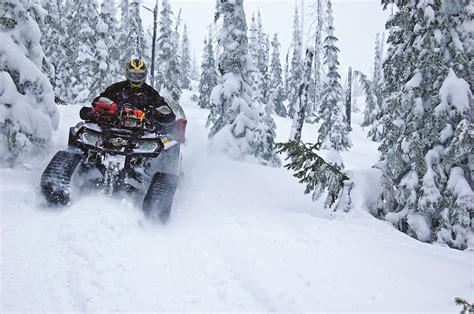 Dirt Wheels Magazine Buyers Guide Atv Tracks For The Snow