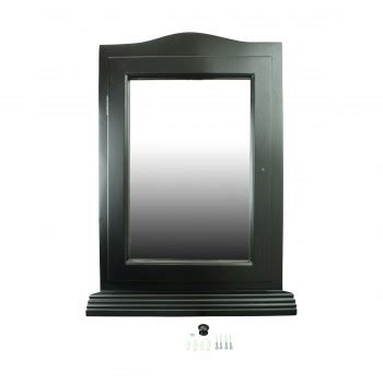 Medicine cabinet bathroom cabinets : Black Solid Wood Bathroom Corner Medicine Cabinet Recessed ...