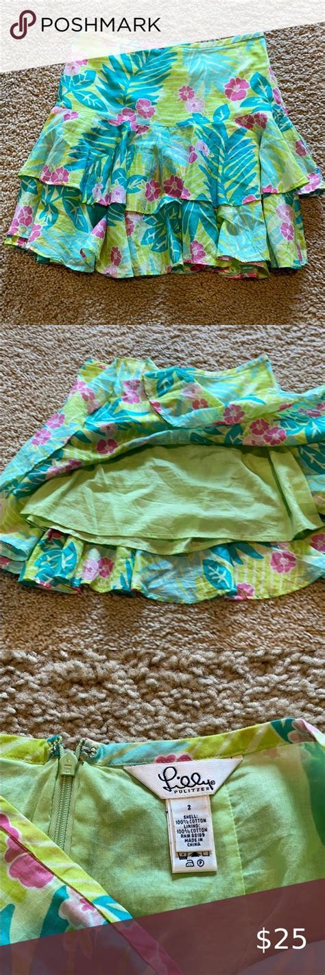 Lilly Pulitzer Skirt In 2023 Lilly Pulitzer Womens Skirt Skirts