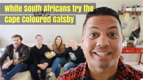 White South Africans Try The Cape Coloured Gatsby Things To Do In Cape Town Youtube