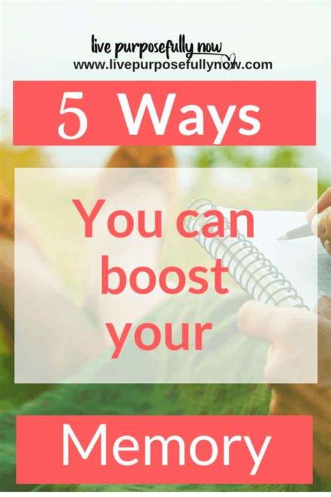 5 Ways To Boost Your Memory