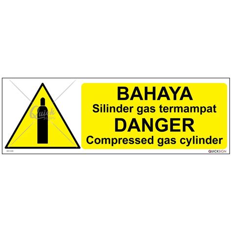 Compressed Gas Cylinder Signs