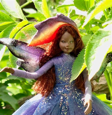 Fairy Dolls Neoma Bendable Fairy Posable Art Doll Etsy
