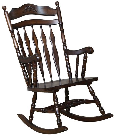 Windsor Rocking Chair Medium Brown Kitchen And Dining