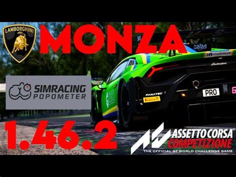 NEW LAMBORGHINI GT3 EVO2 MONZA HOTLAP SETUP ACC YouTube