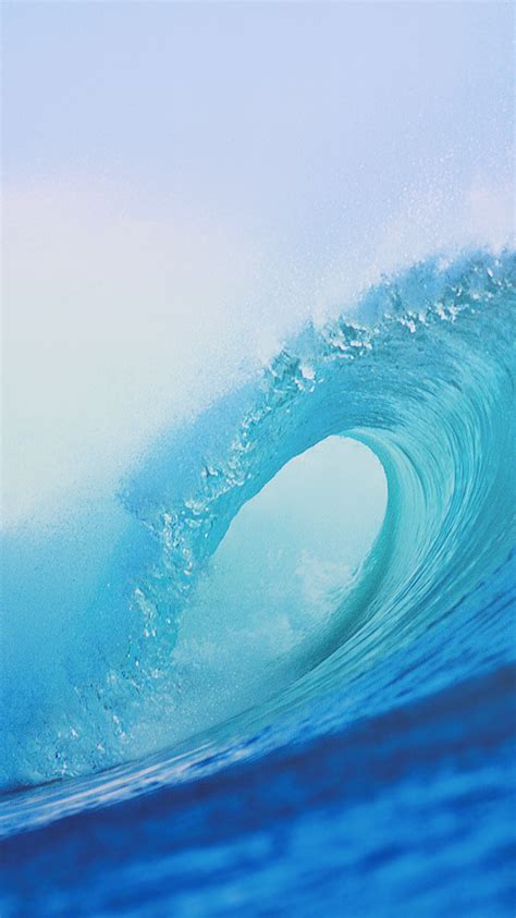 49 Ocean Wave Iphone Wallpaper Wallpapersafari