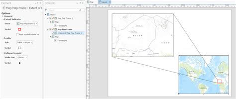 Arcgis Desktop How To Produce A Better Inset Map In Arcmap