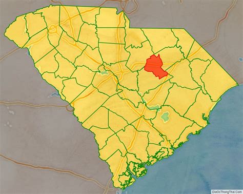 Map Of Lee County South Carolina