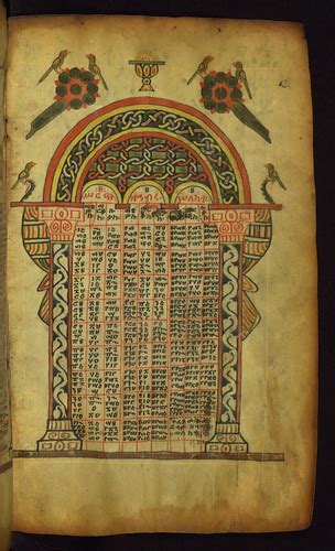 Ethiopian Gospels Canon Table Walters Manuscript W836 Flickr