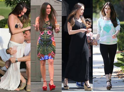 Megan Foxs Best Pregnancy Looks—see The Pics E News
