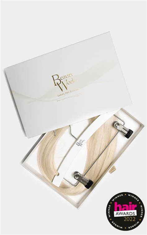 Beauty Works Double Hair Set 18 Inch Pure Platinum Prettylittlething Ie
