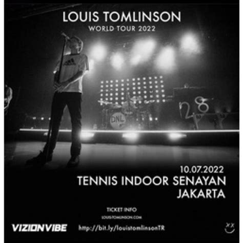 Jual Tiket Konser Louis Section A2 Tomlinson World Tour Jakarta 2022 Shopee Indonesia