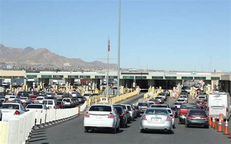 Abren Todas Las Líneas En Puentes Internacionales De Juárez El Paso