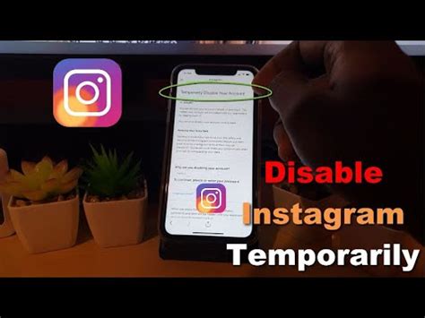 You can make your account unavailable for a short time and no details of your instagram account will be visible during. How to Temporarily Deactivate Instagram Account {2021 ...
