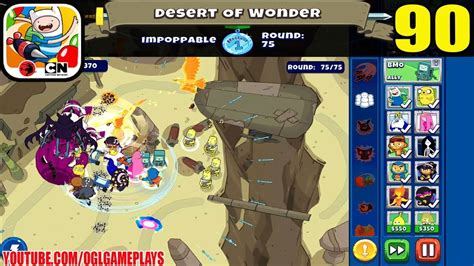 Bloons Adventure Time Td Desert Of Wonder Impoppable Mode Youtube