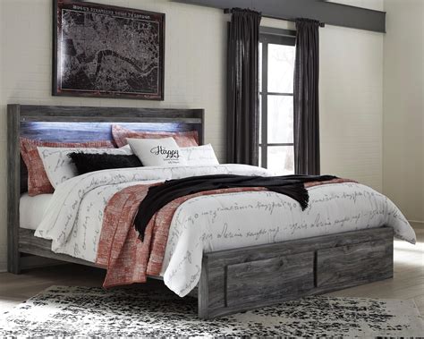 Signature Design By Ashley Baystorm King Panel Bed With Storage