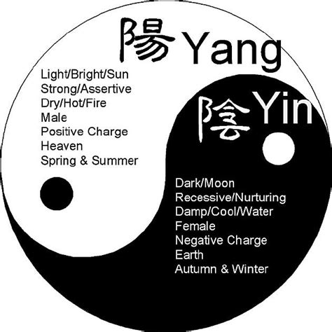 Yin and yang in themselves are of course opposites, so we use yin and yang to generalise opposing elements such as up and down, left and right, day and night, water and fire, male and female, inside. Ying Yang Quotes. QuotesGram