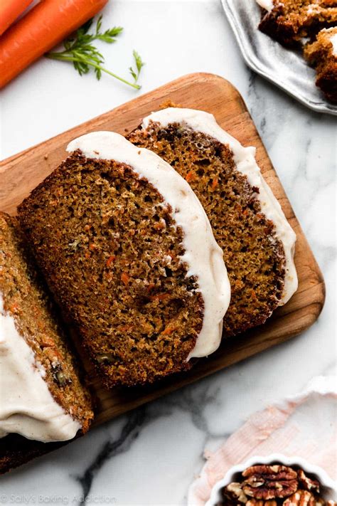 Carrot Cake Loaf Quick Bread Sallys Baking Addiction