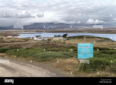 Darwin Settlement Falkland Island Malvinas Stock Photo Alamy