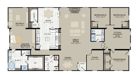 Largest Triple Wide Mobile Homes Floor Plans English Lessons