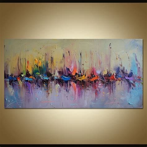 Contemporary Art Abstract Seascape Painting Oil Painting Original
