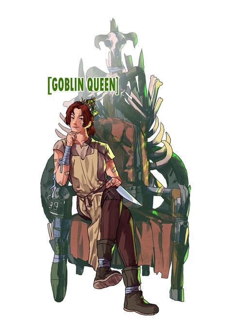 Commissioned Au Goblin Queen Erin By Uferversaile Rwanderinginn
