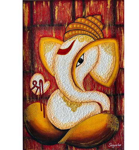 Ganesha Abstract Art Sagarika Arts