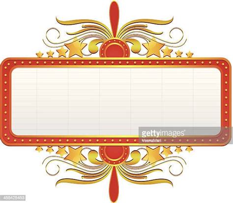 Blank Marquee Sign Photos And Premium High Res Pictures Getty Images