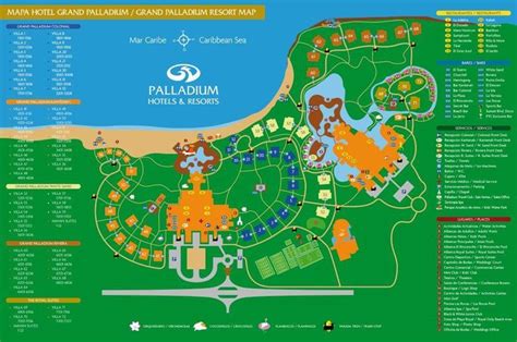 Grand Palladium Kantenah Resort Map Bing Tulum Hotels Mexico Hotels