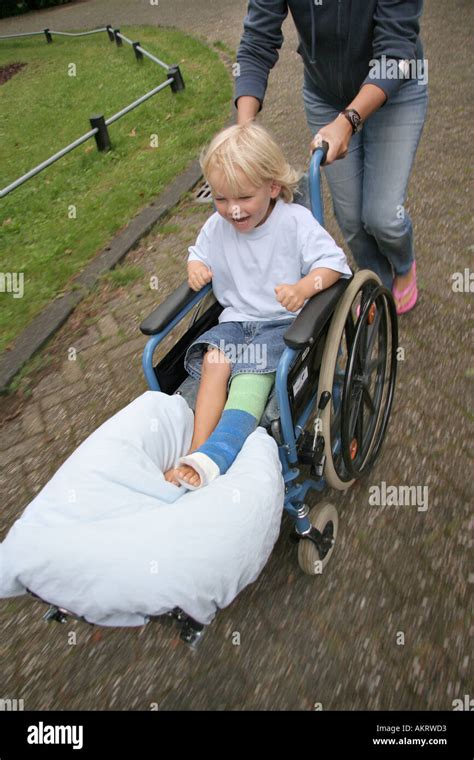 Broken Leg Wheelchair Hi Res Stock Photography And Images Alamy