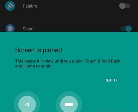How To Use Screen Pinning In Android Pie