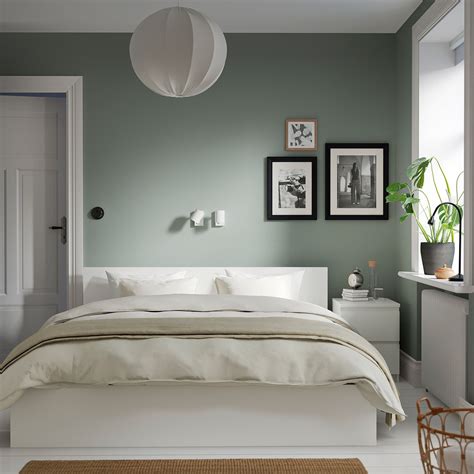 Malm Beyaz 140x200 Cm Yatak Odası Takımı Ikea