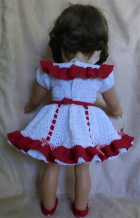 ag 233 square dance outfit crochet pattern for american girl etsy