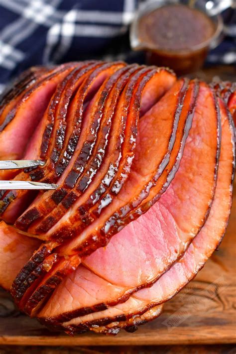 Smoked Ham With Brown Sugar Ham Glaze Grilling Smoking Living