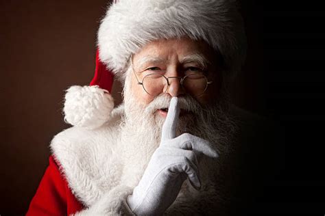 Santa Shushing Stock Photos Pictures And Royalty Free Images Istock