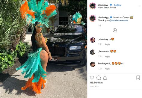 Good Body Gal Alexis Skyy Heats Up The Internet With Stripped