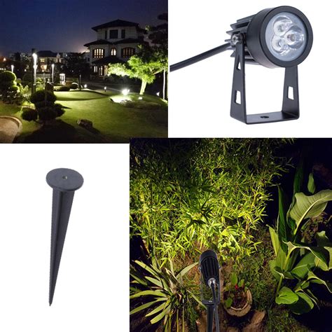 12v 110v220v 3w Waterproof Outdoor Led Landscape Light Ip65 Garden