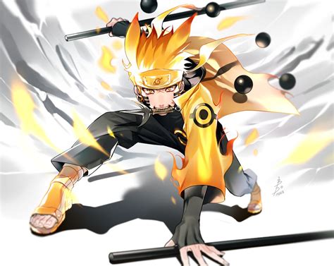 Naruto Uzumaki Modo Rikudou Sennin Naruto Vs Sasuke Naruto Fan Art