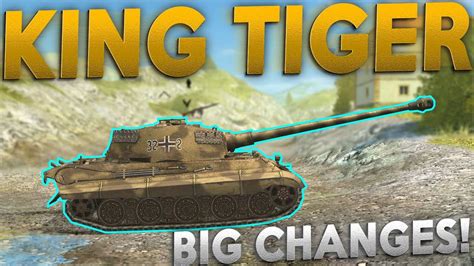 Wotb King Tiger Is A New Beast Youtube