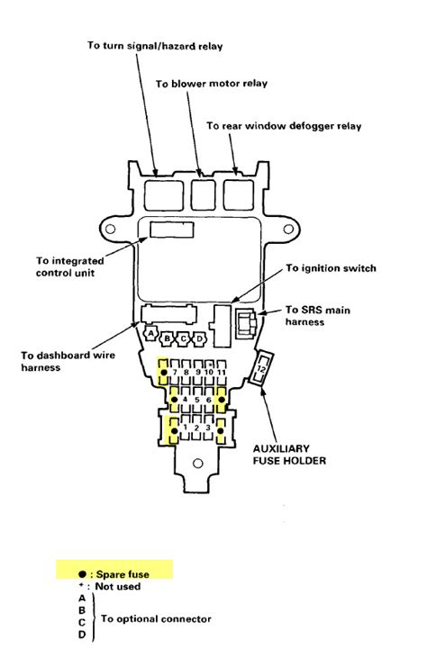 Where is the fuel pump located in where is the fuel pump located in honda accord 1997 station wagon? 94 Honda Accord Wiring Diagram Fuel Pump - Wiring Diagram Networks