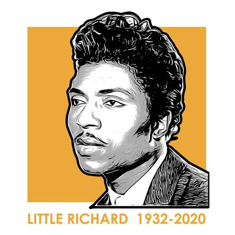 Little Richard Tribute Drawing By Greg Joens