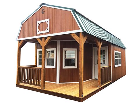 Wraparound Porch Lofted Barn Cabin - Blackwater Outdoors, Inc.