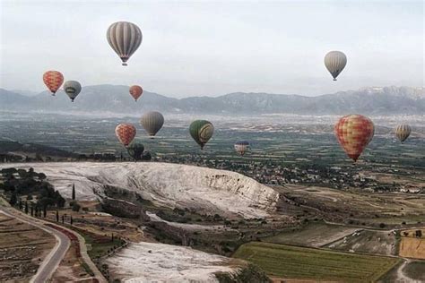 Private Pamukkale Tour From Kusadasi With Hot Air Balloon Turkey
