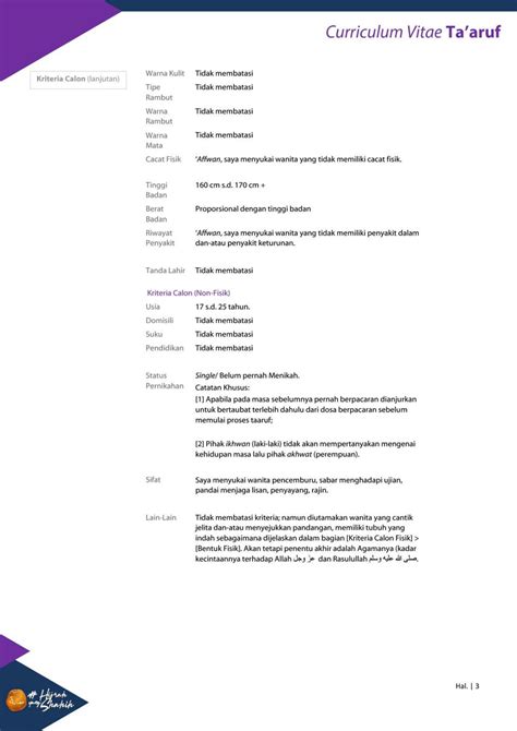 We did not find results for: Contoh Cv Taaruf Akhwat - Contoh Surat