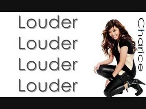 Charice Louder Lyrics - YouTube