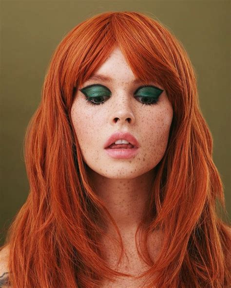 Red And Foxy On Behance Redhead Makeup Beauty Photography Hair Beauty