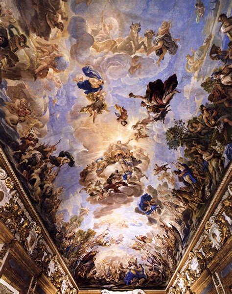 Decorative Ceiling Palazzo Medici Riccardi Luca Giordano Wikiart