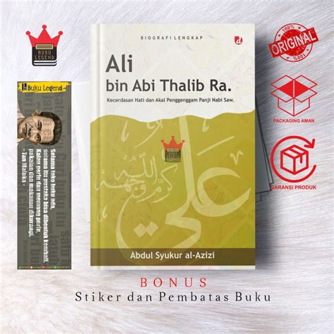 Buku Ali Bin Abi Thalib Abdul Syukur Al Azizi Lazada Indonesia